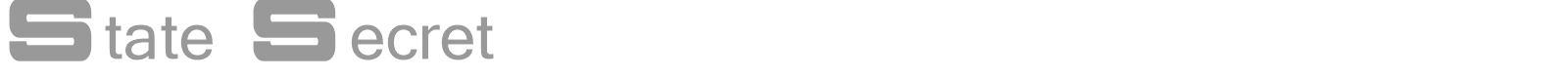 State Secret font preview